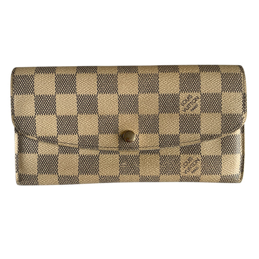 Louis Vuitton damier azure Emily long wallet CA4163 authentic with COA