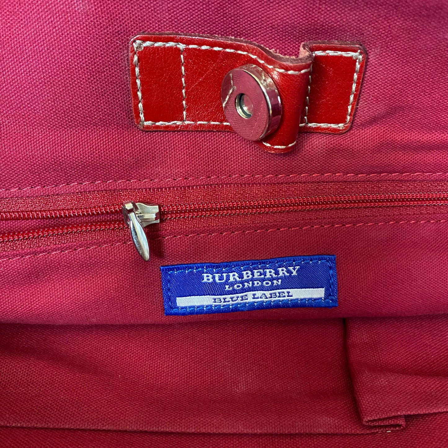 Burberry classic check tote bag handbag Authentic with COA 16x12.5x6