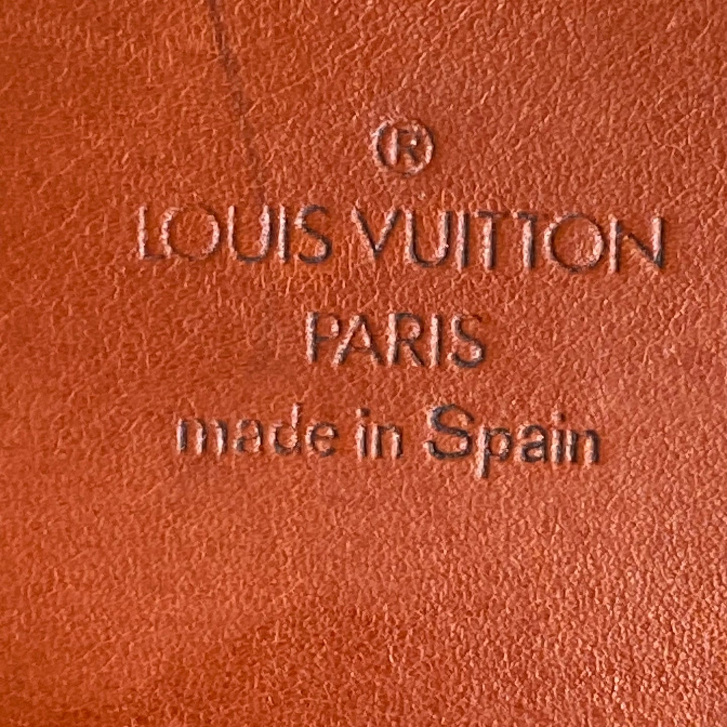 Louis Vuitton brown Epi leather long wallet ca0976 authentic with coa
