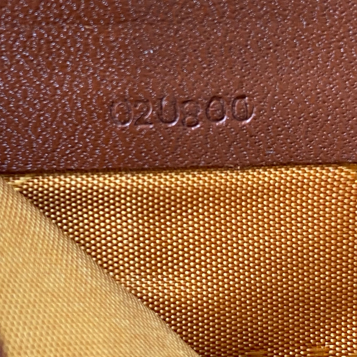 MCM cognac compact wallet Authentic with coa