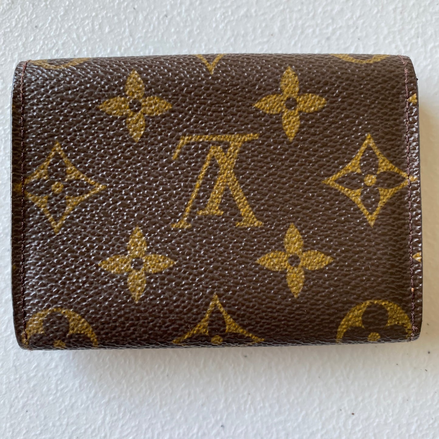 Louis Vuitton monogram card holder wallet Authentic with coa