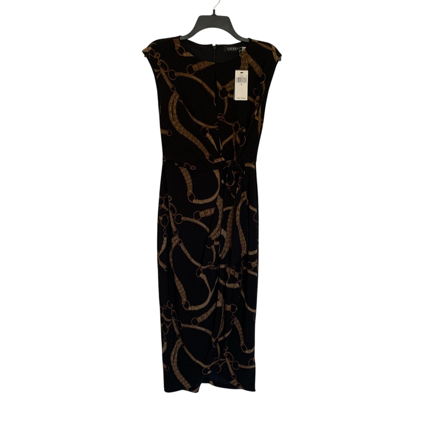 Lauren Ralph Lauren Women’s NWT sleeveless dress black & tan women’s size 6