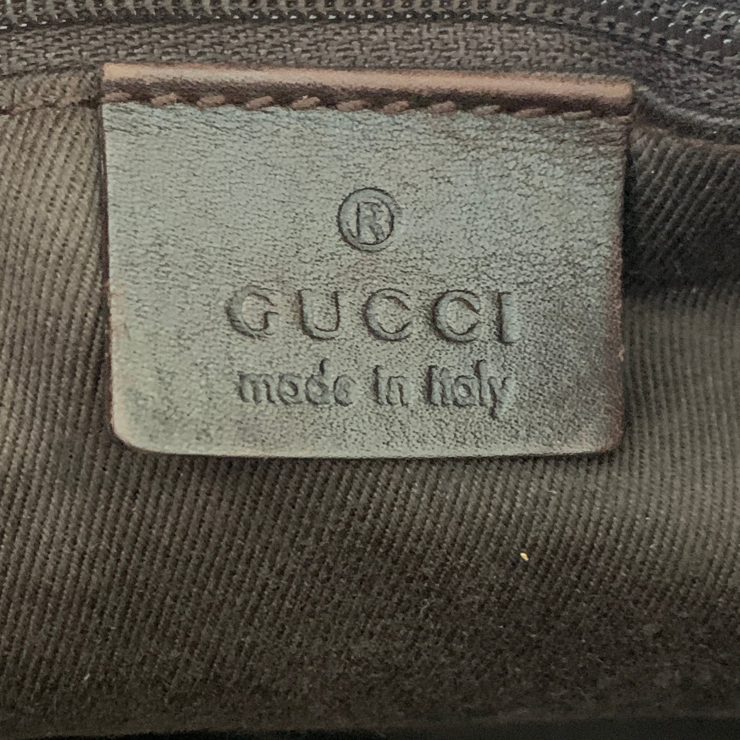 Gucci GG monogram canvas tote bag authentic with COA