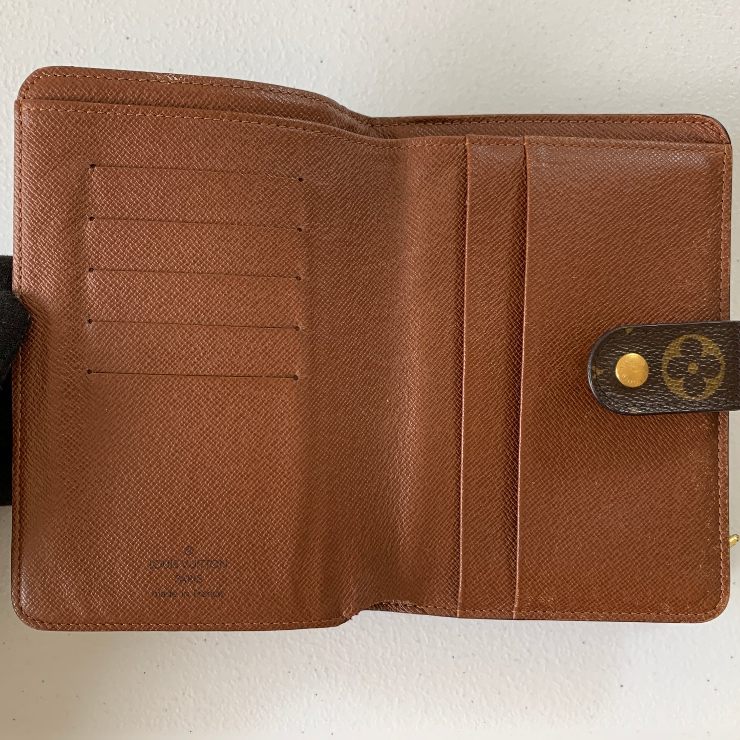 Louis Vuitton monogram compact Wallet sp0043 authentic with COA