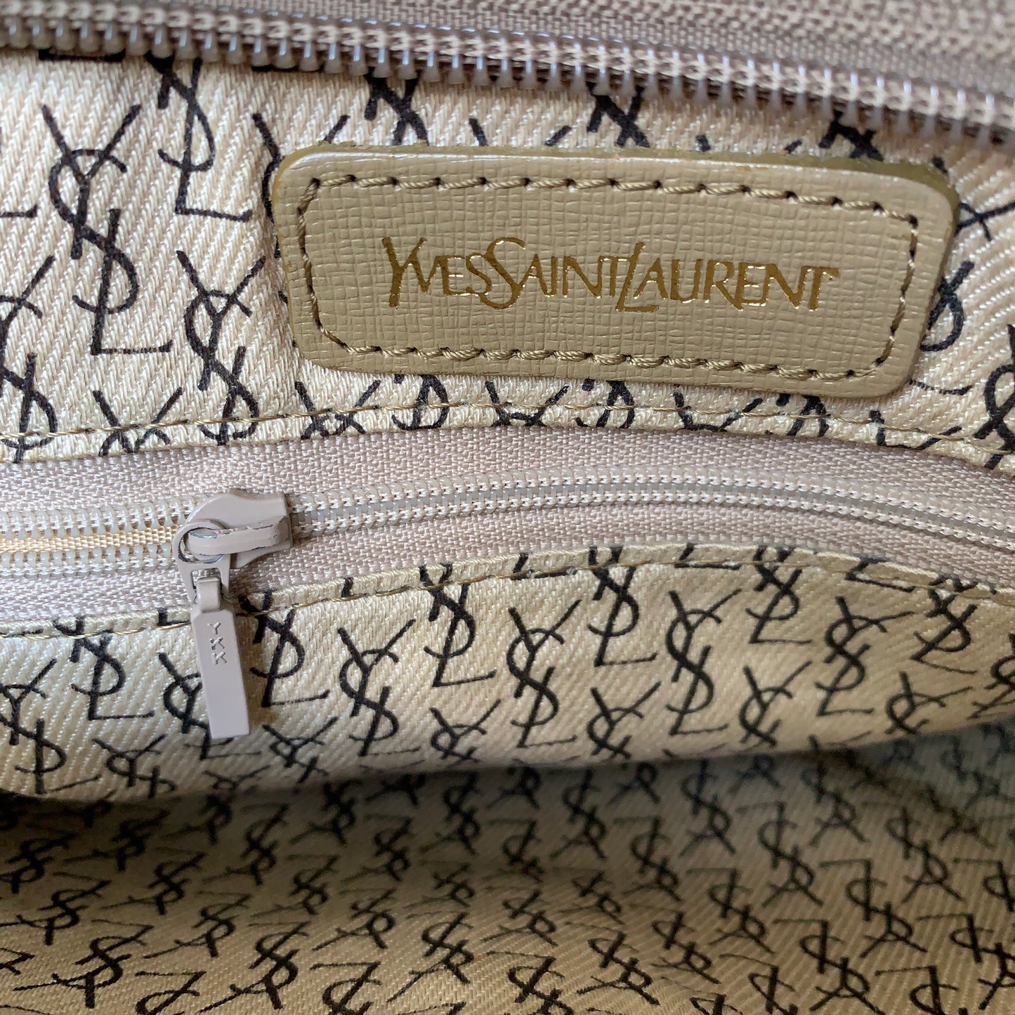 Yves Saint Laurent vintage giraffe pouch bag authentic with COA