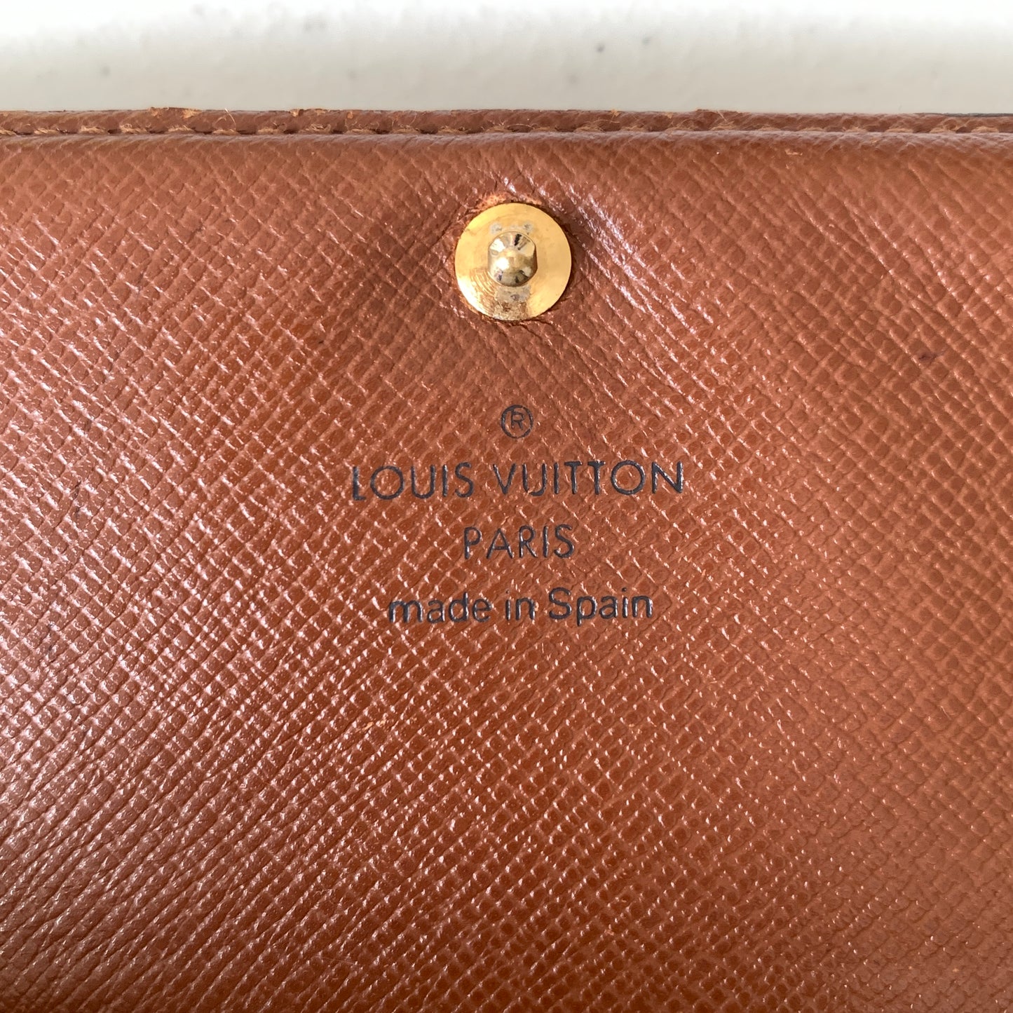 Louis Vuitton monogram wallet CA0043 Authentic with COA