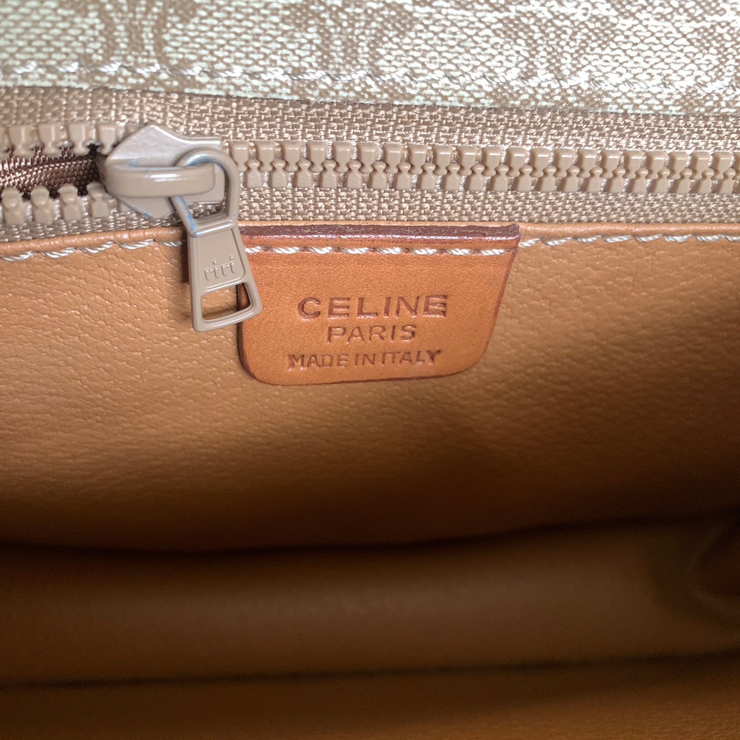 Celine vintage macadam cross body bag Authentic with COA