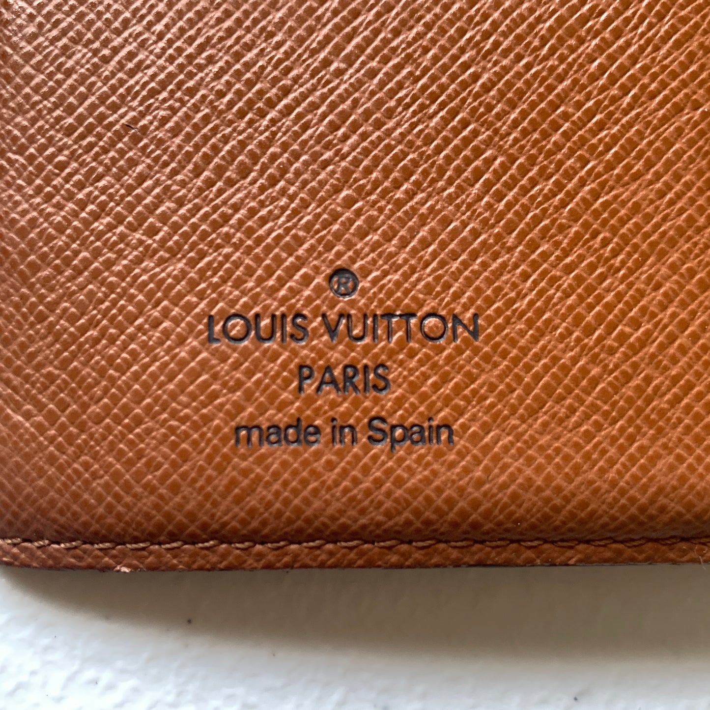 Louis Vuitton monogram agenda PM CA0948 Authentic with COA