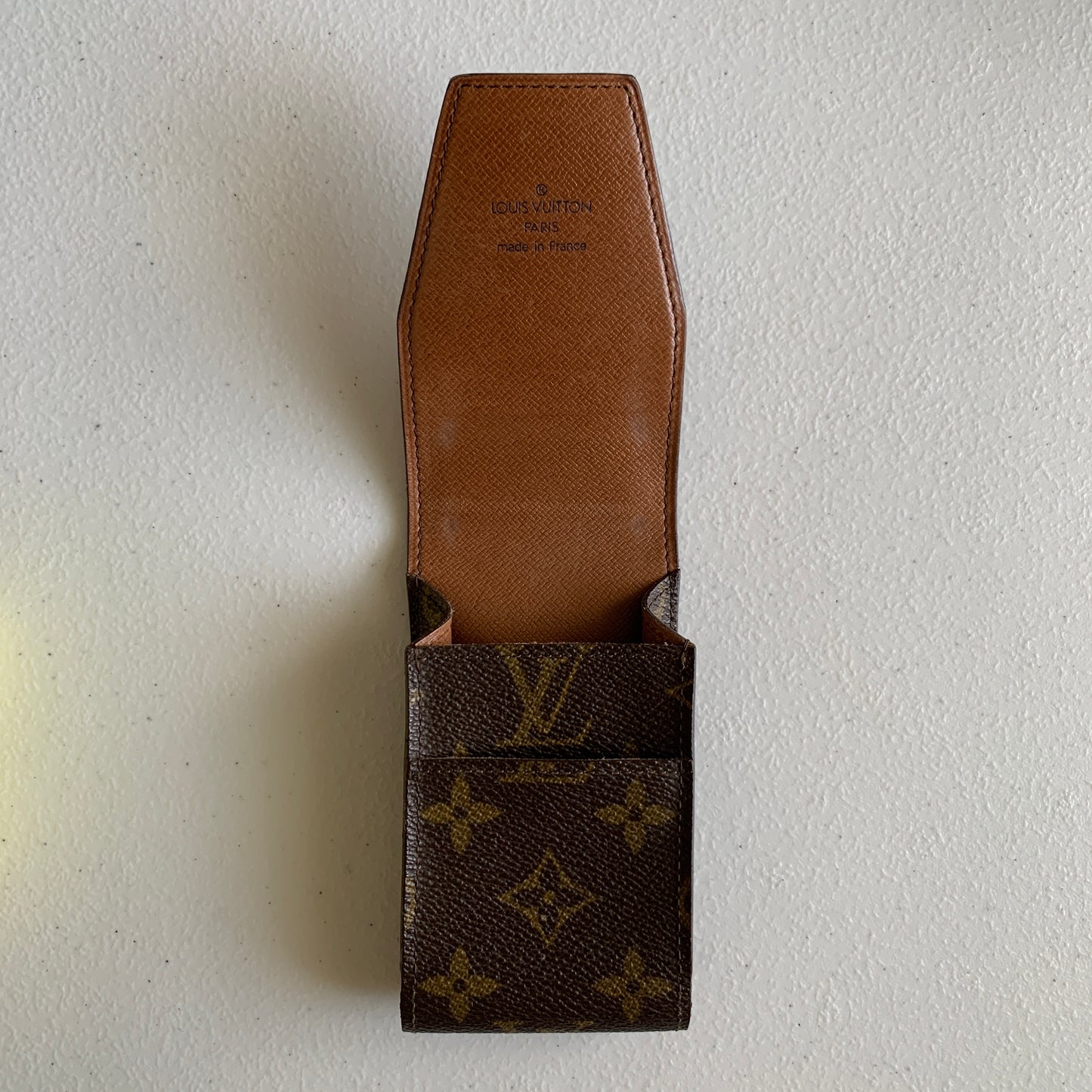 Louis Vuitton monogram cigarette holder MI0938 authentic with COA