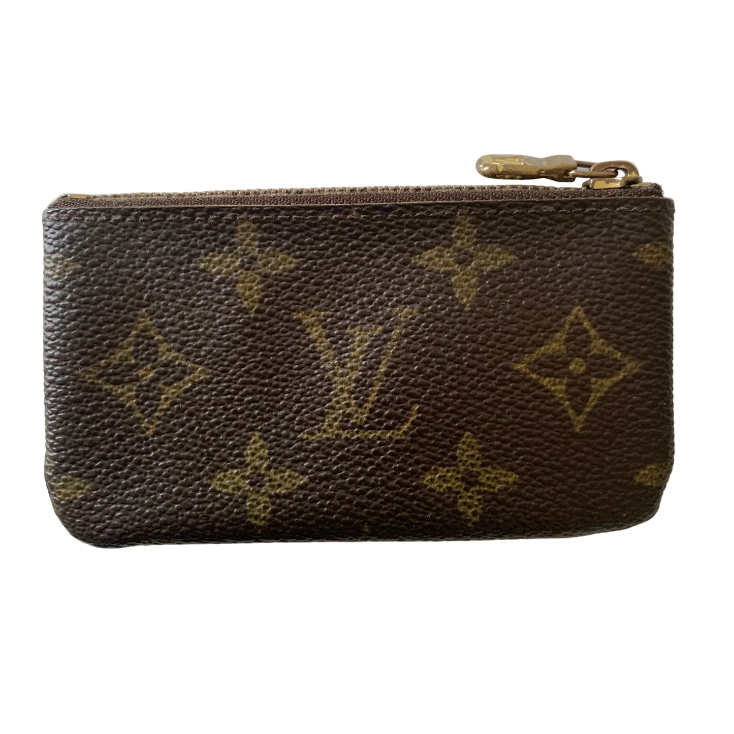 Louis Vuitton monogram Pochette Cles  key coin pouch CA0248 Authentic with COA