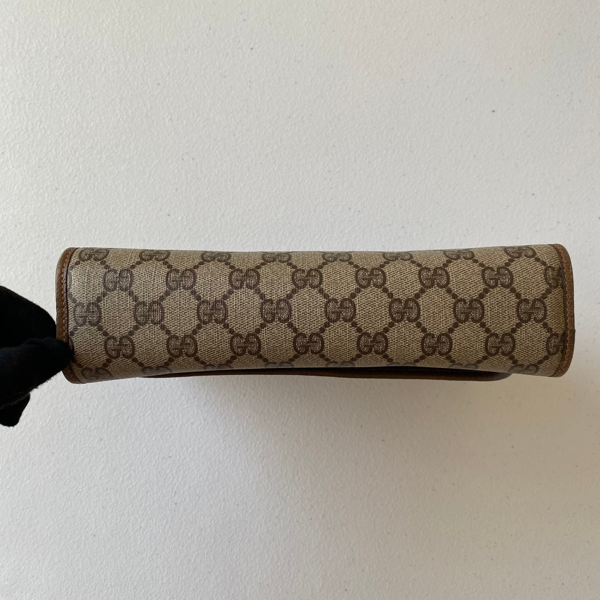 Gucci sherry line monogram clutch clutch bag Authentic with COA 9.7x7x2.8