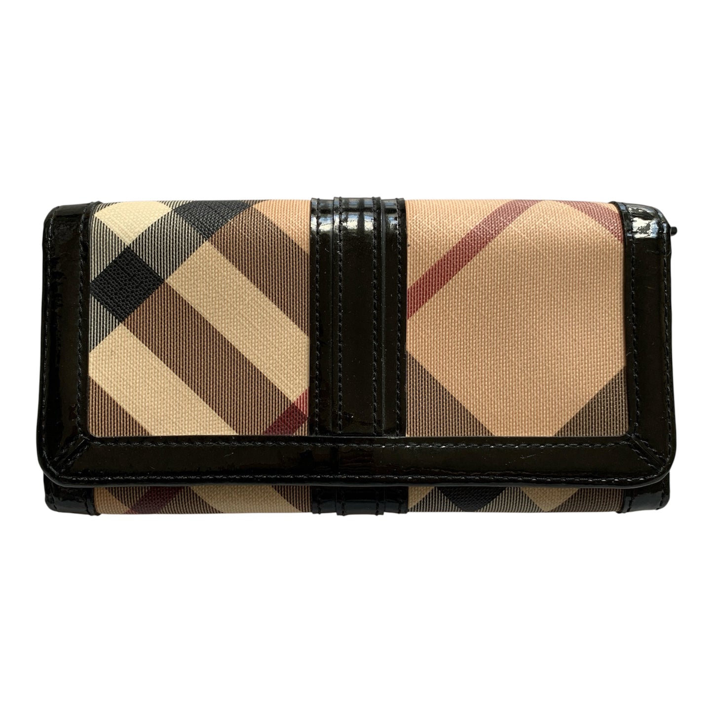 Burberry nova check long wallet Authentic with COA