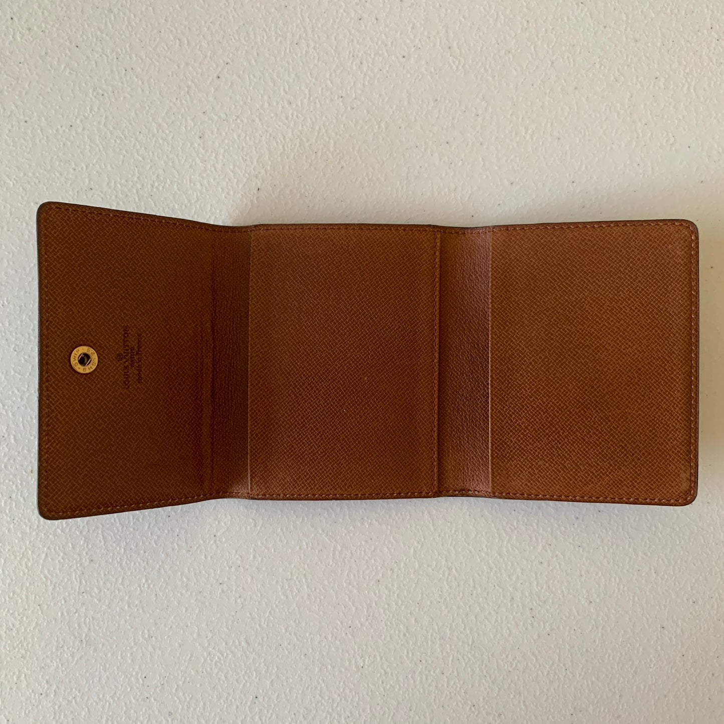 Louis Vuitton monogram Elise wallet 871A2 authentic with COA