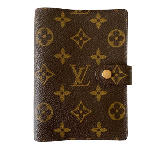 Louis Vuitton monogram agenda SP1909 authentic with COA 5.7x4.2