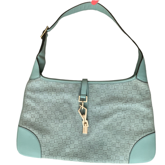 Authentic Gucci women’s vintage Jackie light blue handbag