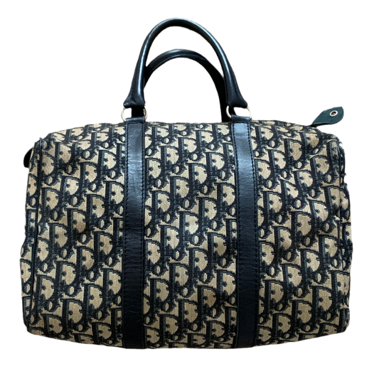Authentic Dior vintage women’s oblique trotter bag