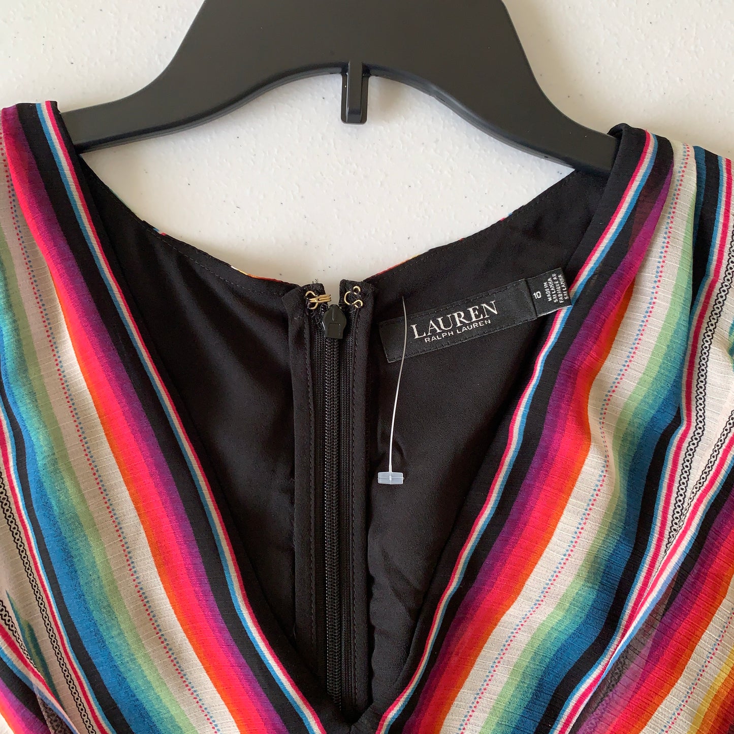 Lauren Ralph Lauren Women’s NWOT multicolor striped dress size 10