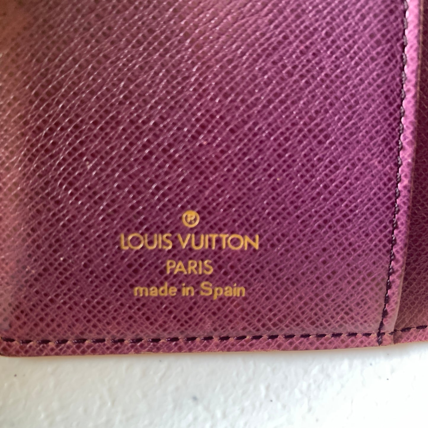 Louis Vuitton CA0926 yellow Epi leather agenda PM Authentic with COA