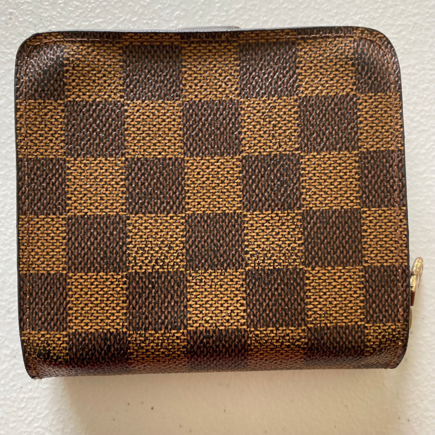 Louis Vuitton damier ebene compact wallet CA0072 Authentic with coa