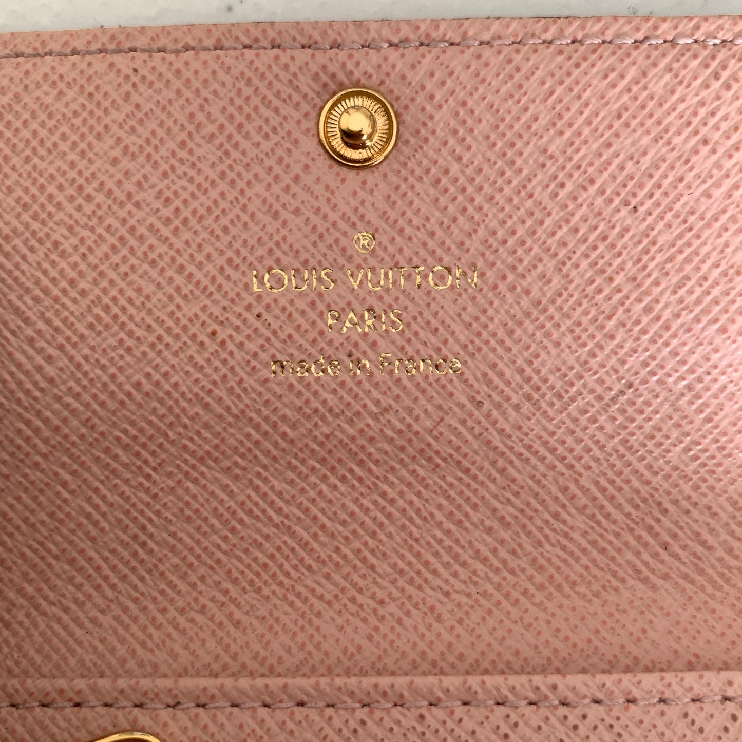 Louis Vuitton damier CT3186 6 ring key holder Authentic with COA