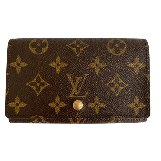 Louis Vuitton monogram compact Wallet ca1918 authentic with COA