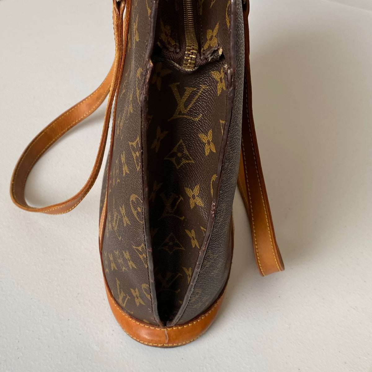 Louis Vuitton monogram Babylon tote bag VI1907 Authentic with COA 16x12x4.6
