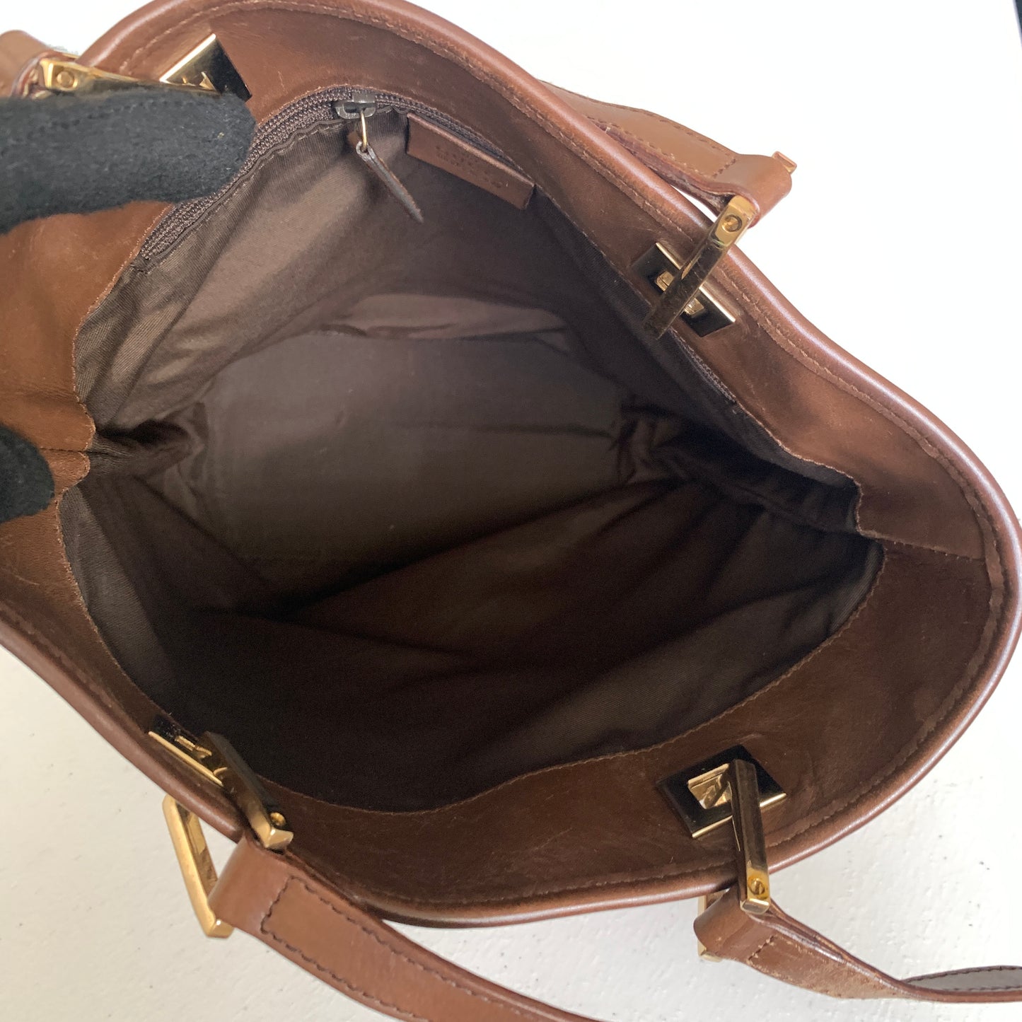 Gucci monogram tote shoulder bag Authentic with COA