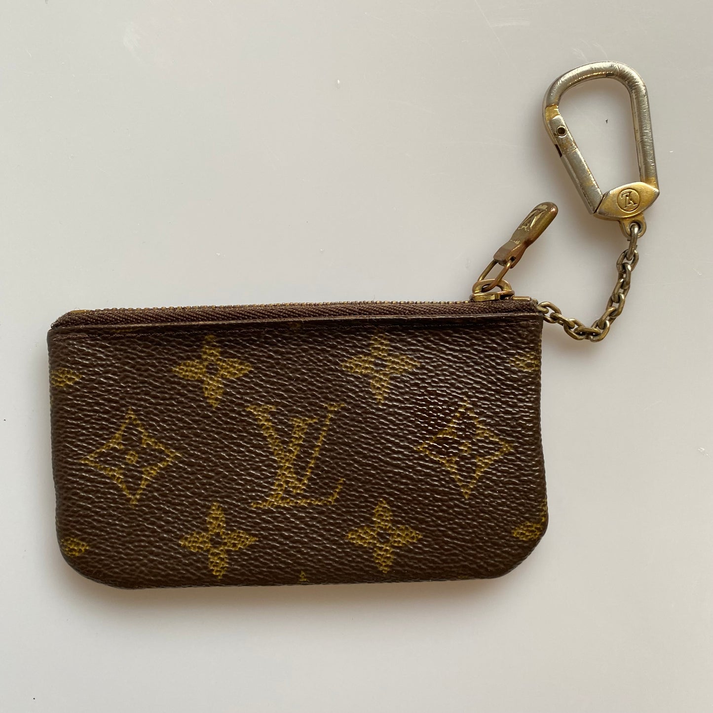 Louis Vuitton monogram key pouch CA0020 Authentic with coa