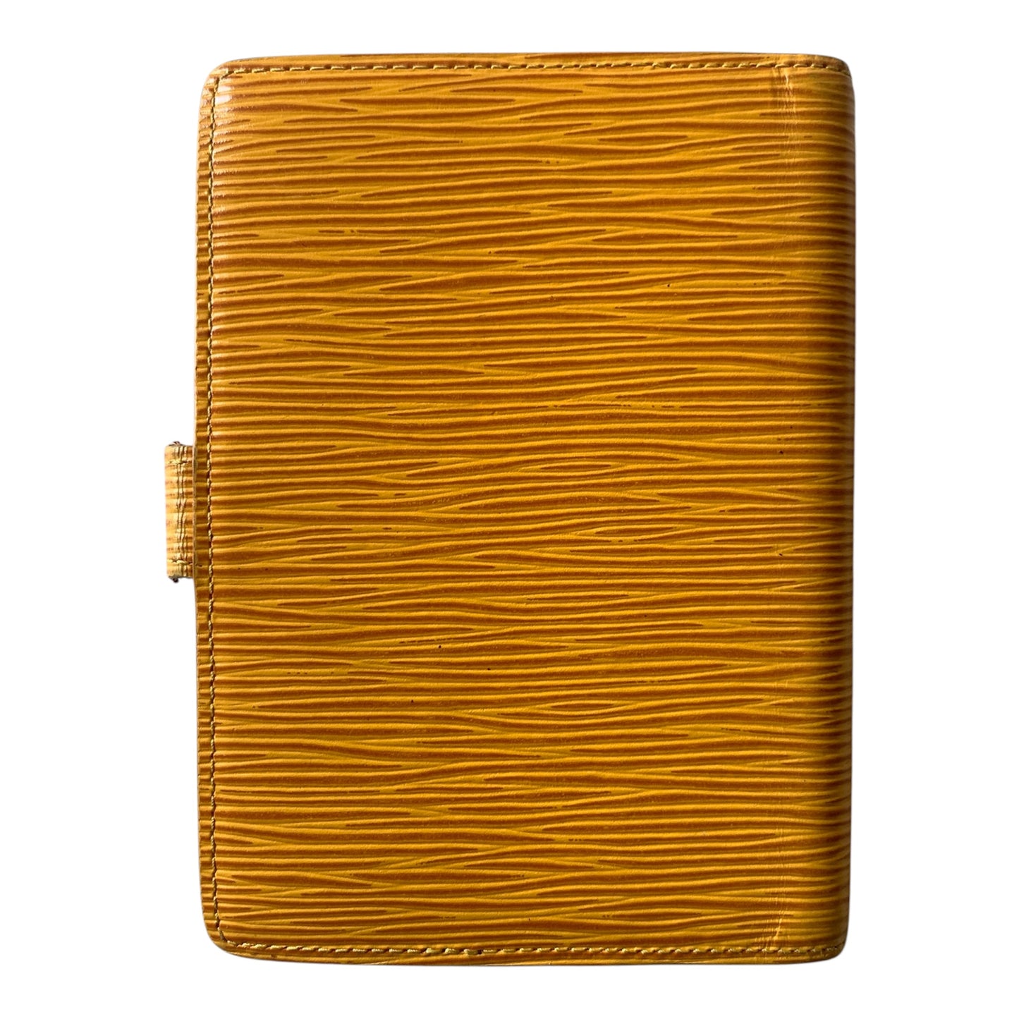 Louis Vuitton CA0926 yellow Epi leather agenda PM Authentic with COA