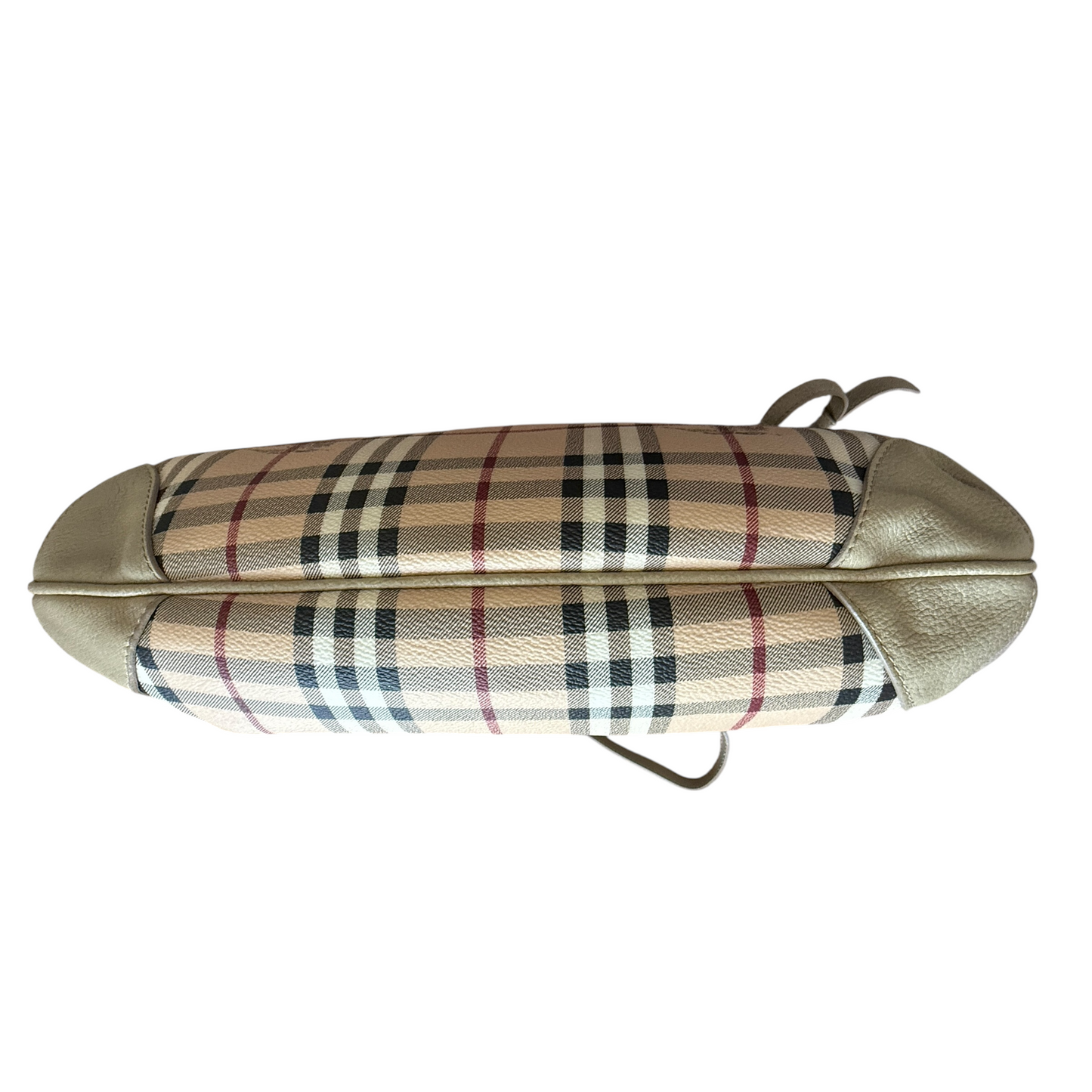 Burberry haymarket check hobo bag authentic with COA and crossbody strap