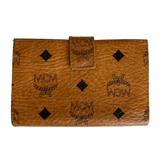 MCM cognacwallet authentic with COA