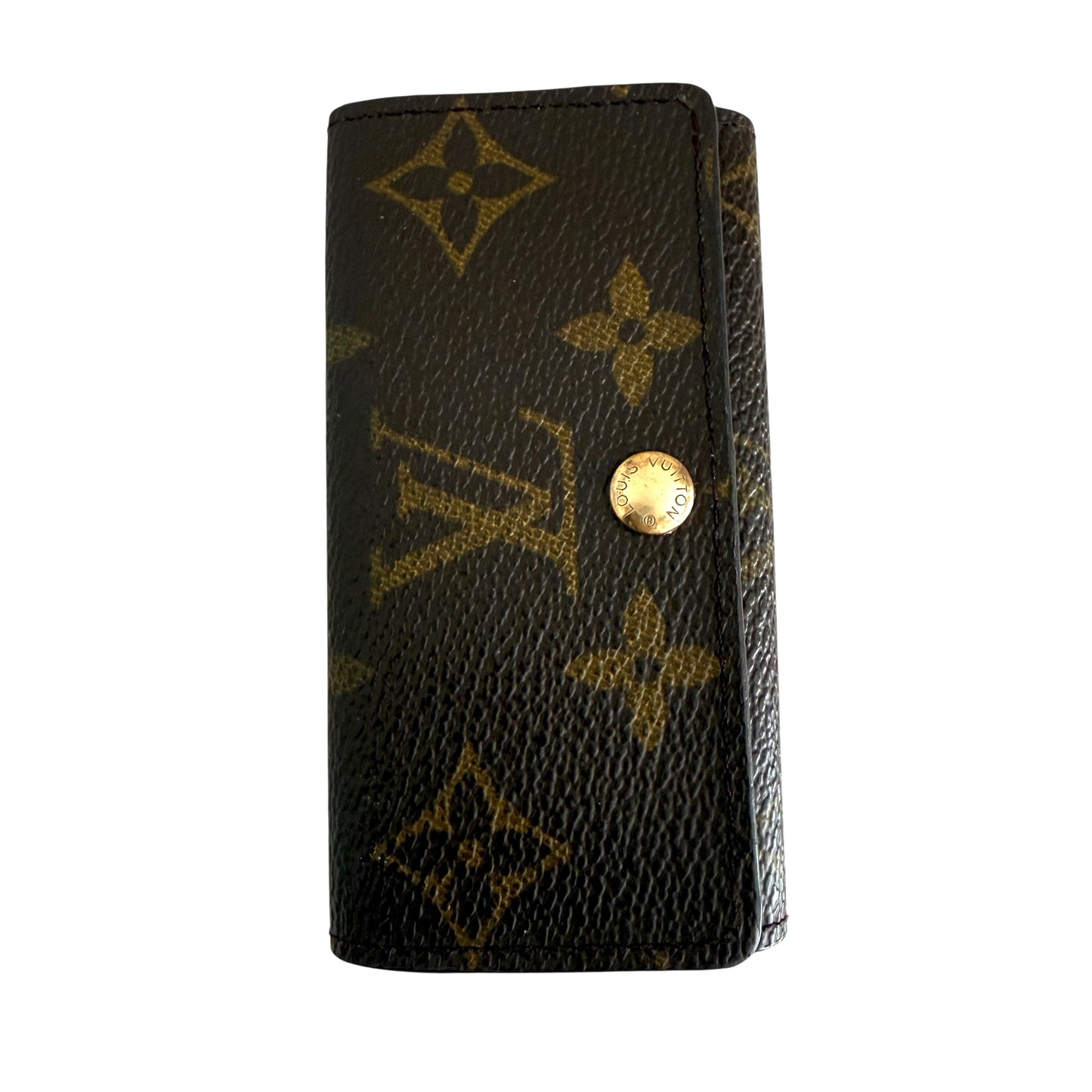 Louis Vuitton monogram 4 ring key holder authentic with COA