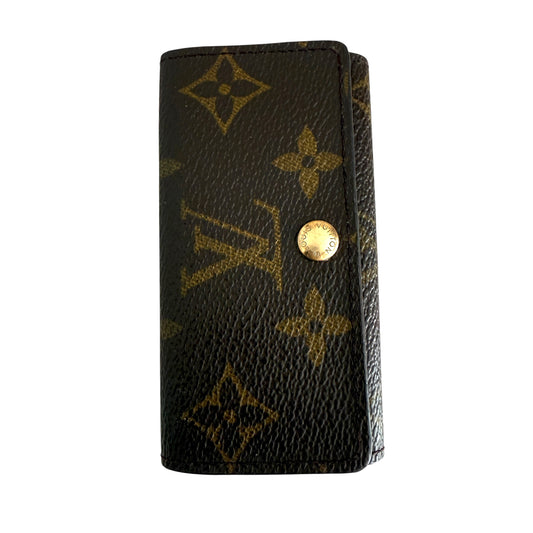 Louis Vuitton monogram 4 ring key holder authentic with COA