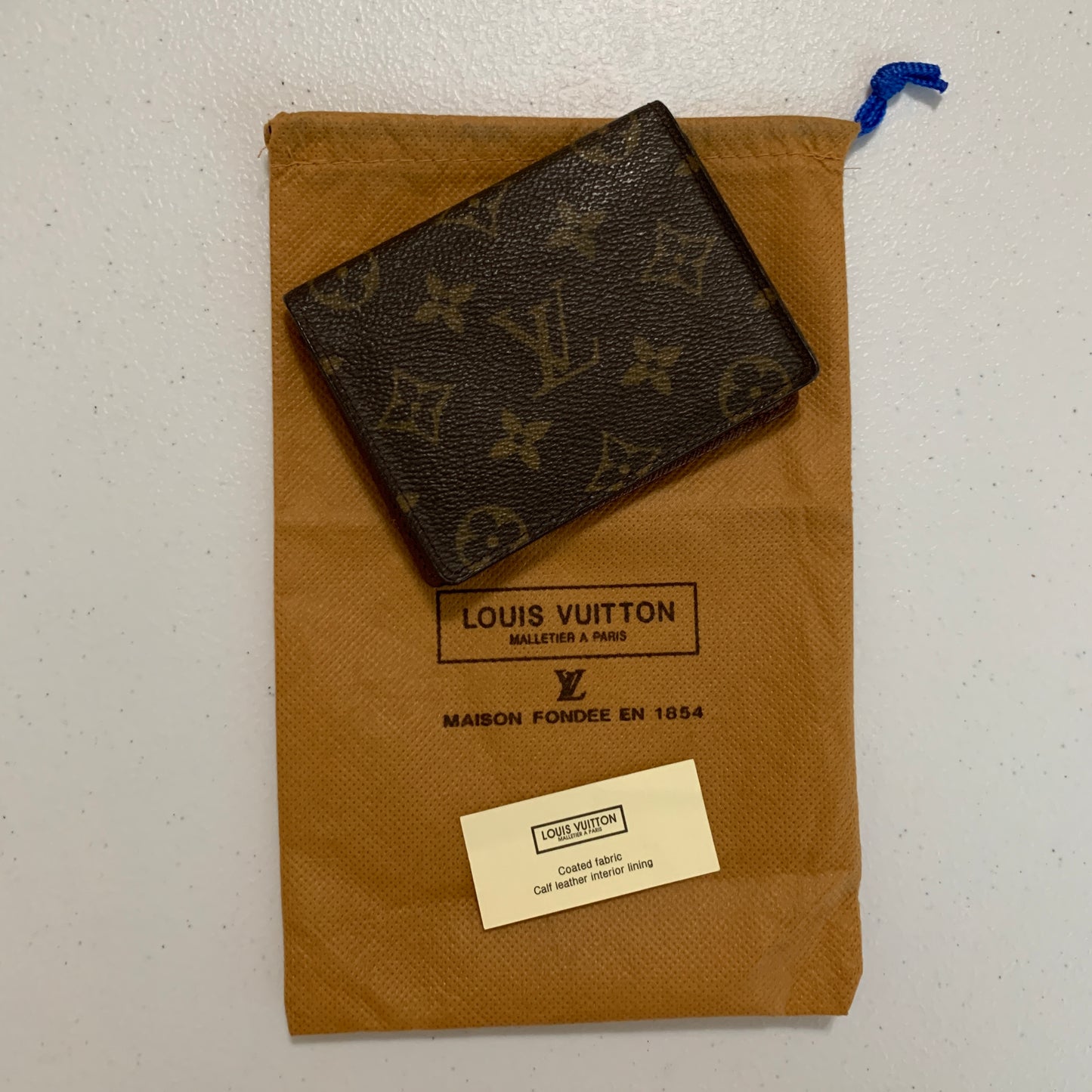 Louis Vuitton monogram card holder CT1012 authentic with COA