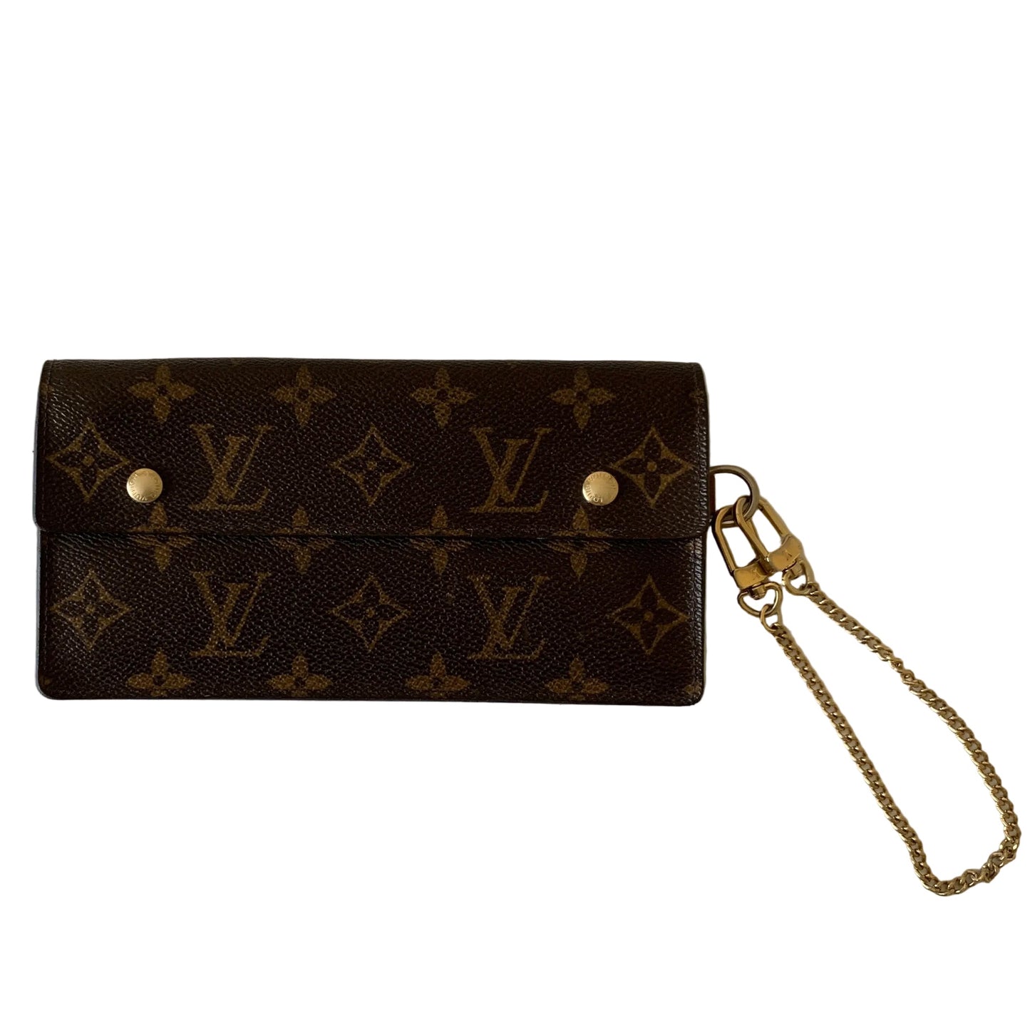 Louis Vuitton monogram Accordion long Wallet TH0055 authentic with COA