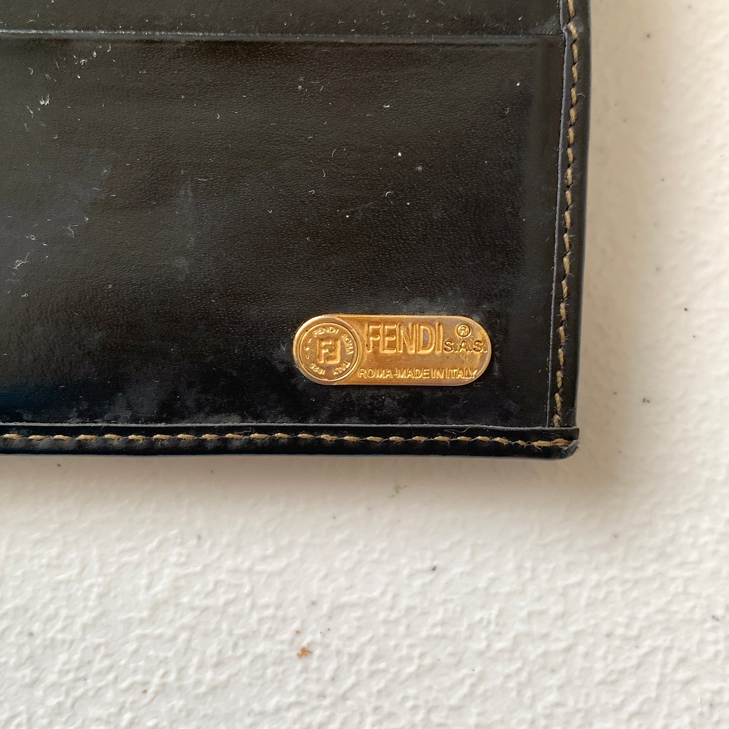 Fend vintage pequin long wallet Authentic with COA