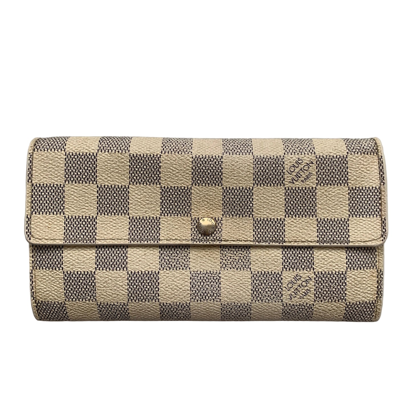 Louis Vuitton damier azur long wallet CA4008 authentic with COA