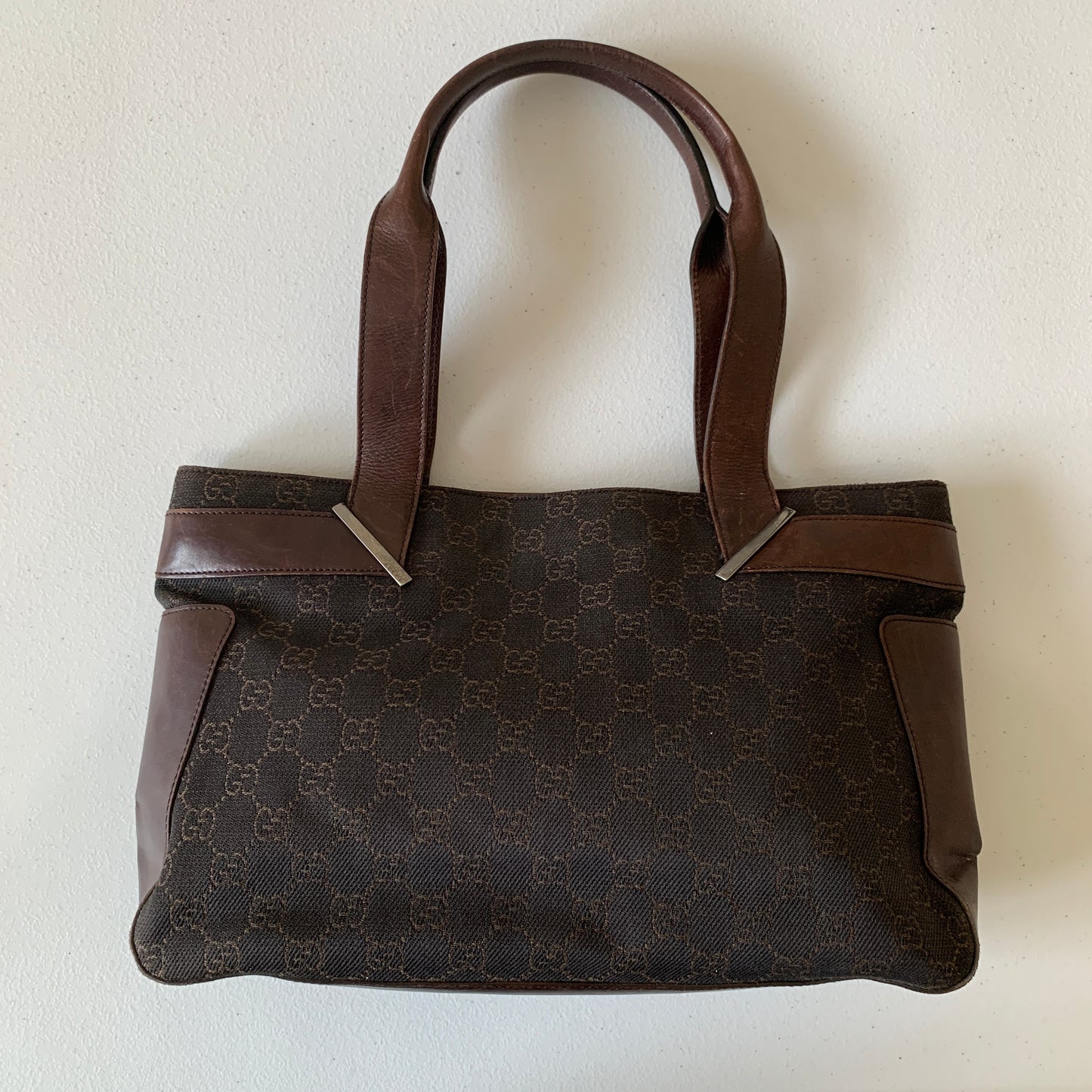 Gucci GG monogram canvas tote bag authentic with COA
