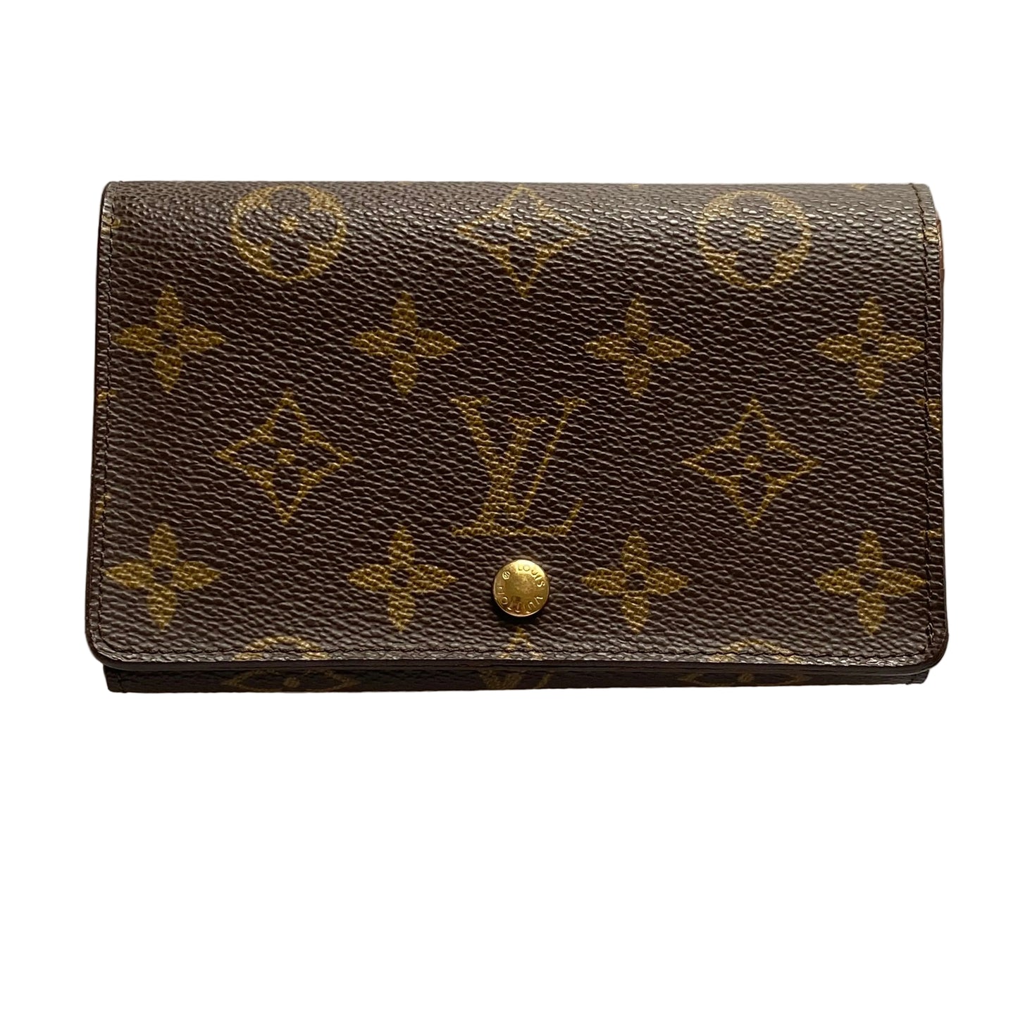 Louis Vuitton monogram wallet ra0950 authentic with coa box dusty 5.8x3.2