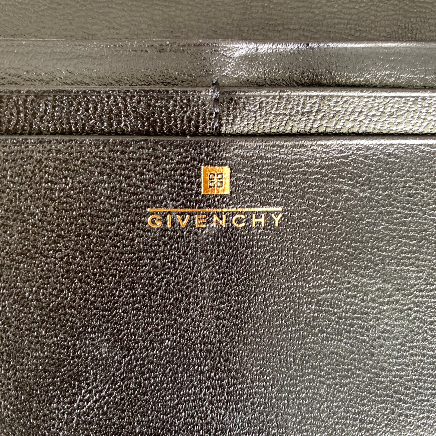 Givenchy 4G logo black leather long wallet Authentic with COA 7.5x3.7