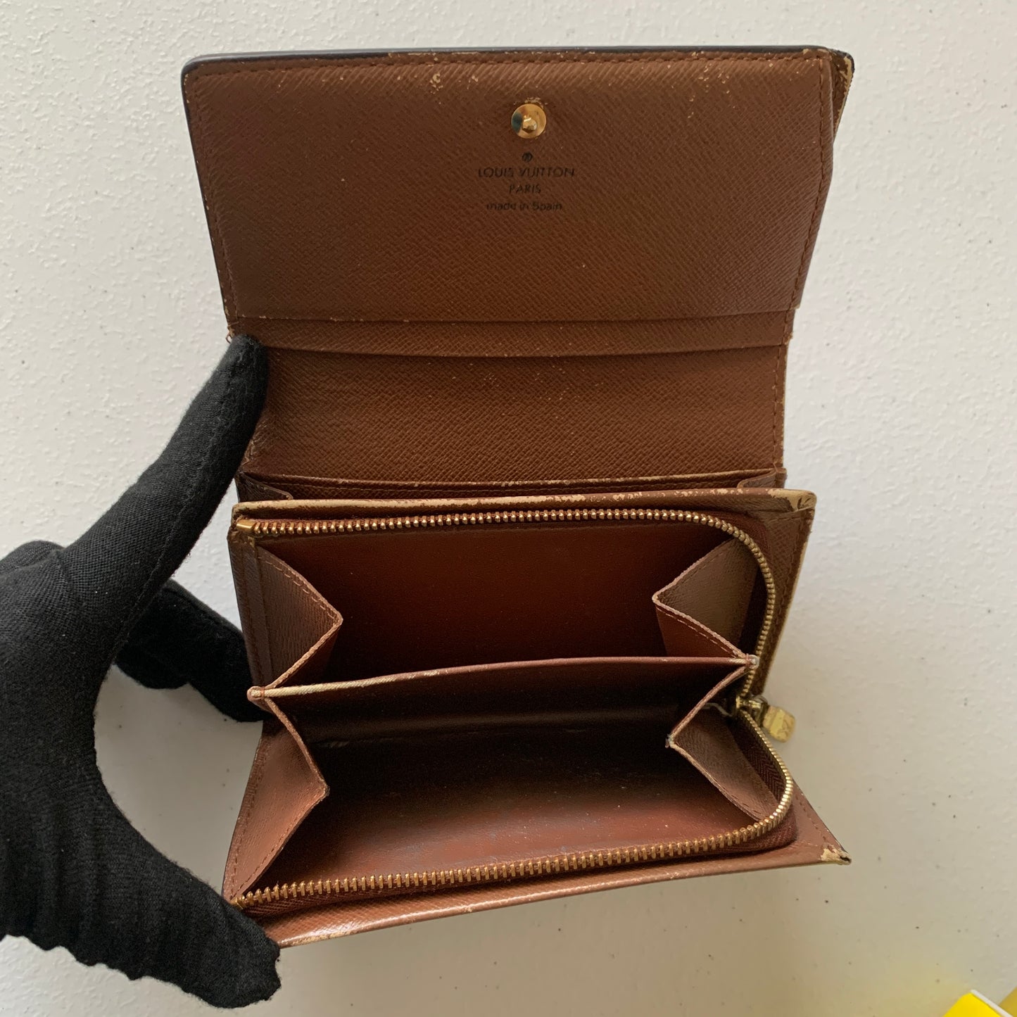 Louis Vuitton monogram wallet CA0077 Authentic with COA