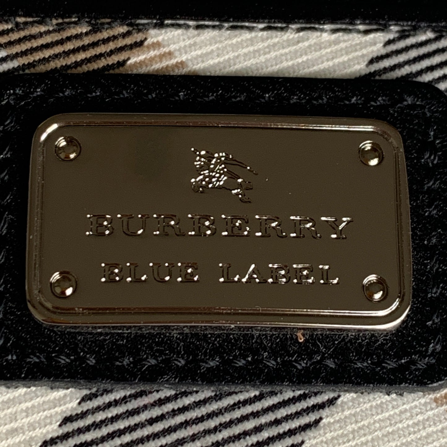 Burberry check pass cover authentic with COA