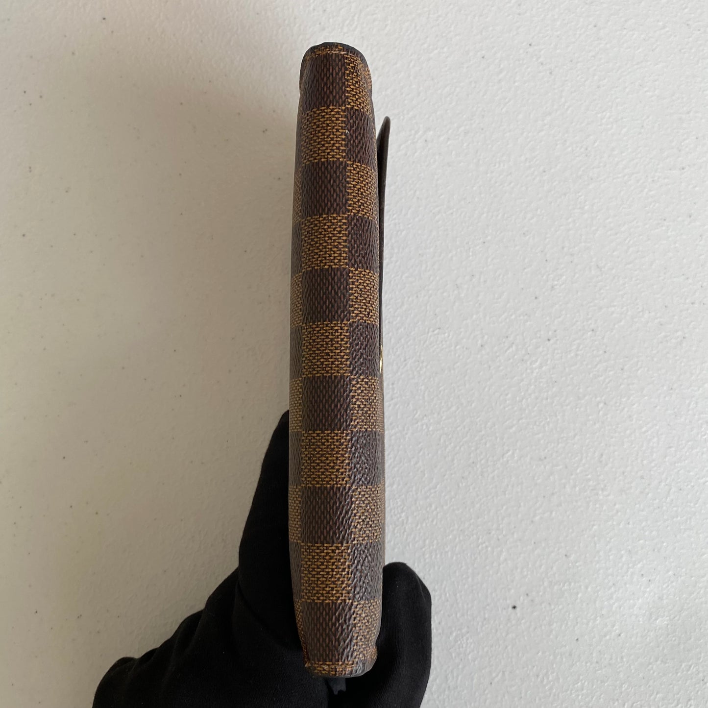 Louis Vuitton damier ebene sarah long ca2186 wallet authentic with coa