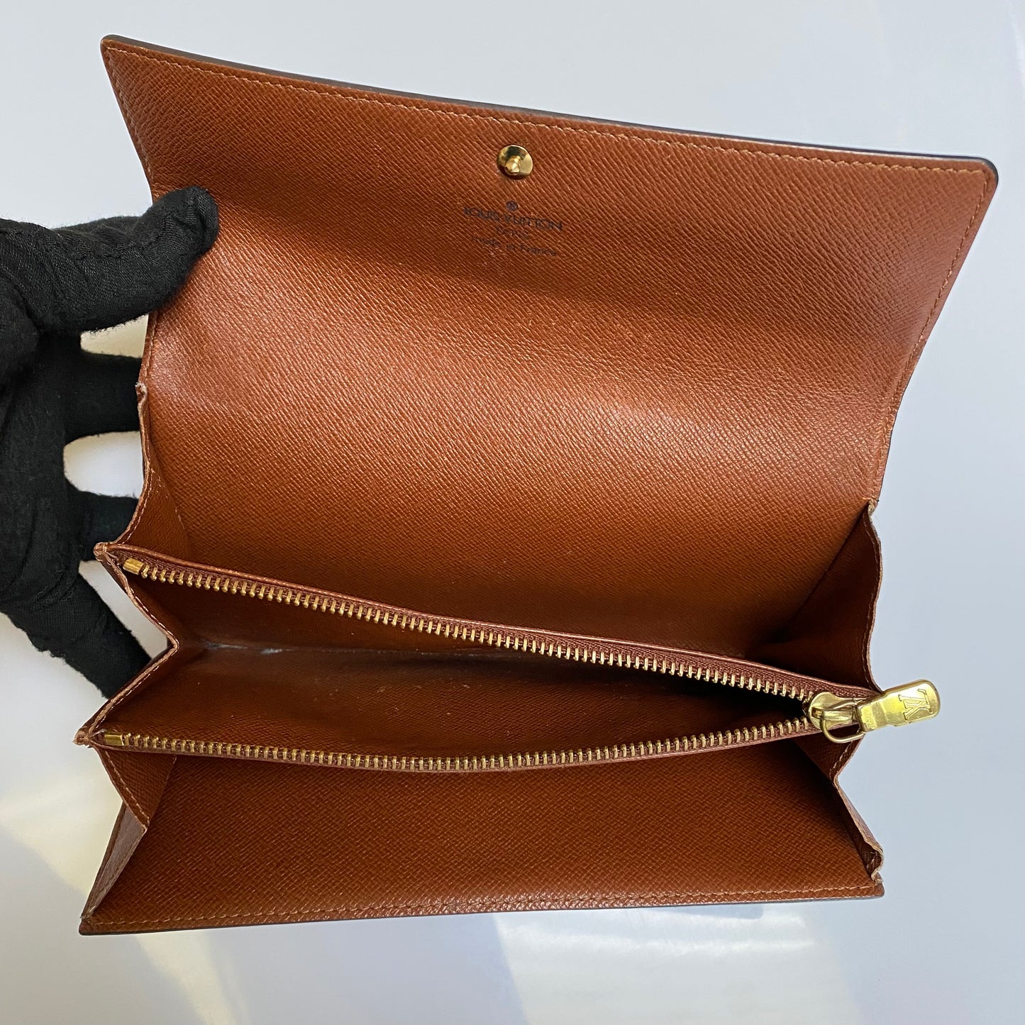 Louis Vuitton monogram long wallet TH0071 Authentic with COA