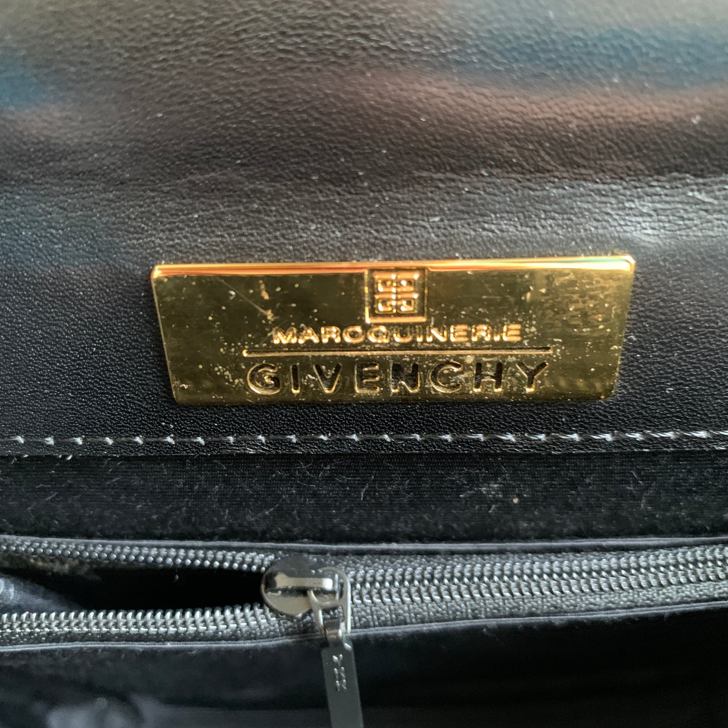 Givenchy 4G logo black leather handbag Authentic with COA