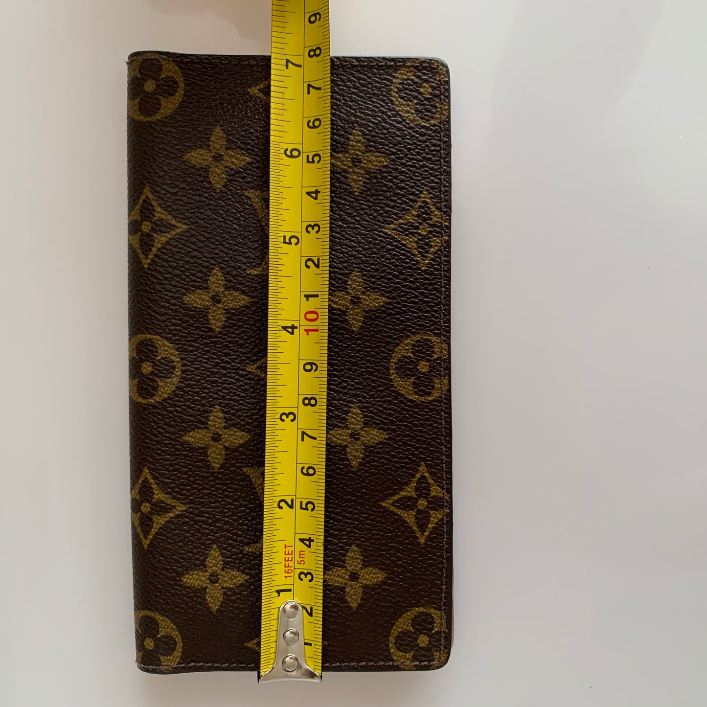Louis Vuitton monogram long card holder wallet 8911CT authentic with COA
