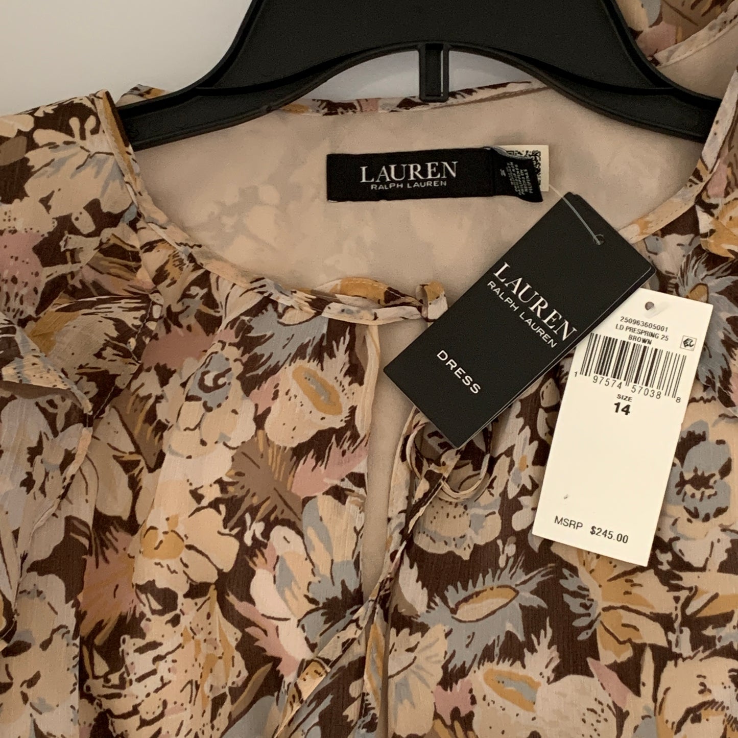 Lauren Ralph Lauren Women’s NWT Floral Dress Size 14