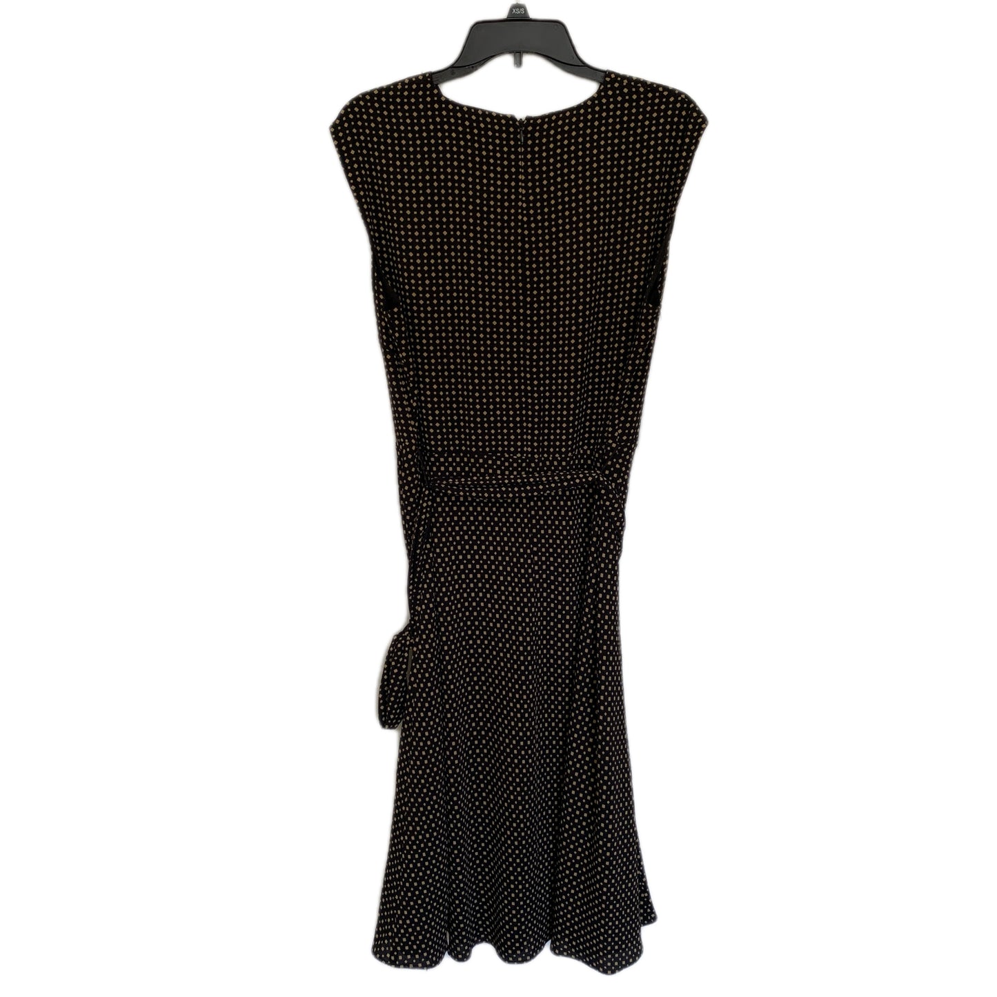 Lauren Ralph Lauren Women’s NWT black and yellow sheer sleeveless dress size 14