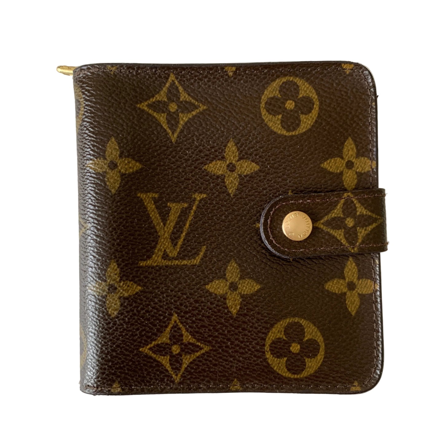 Louis Vuitton monogram compact Wallet CA0034 Authentic with COA box