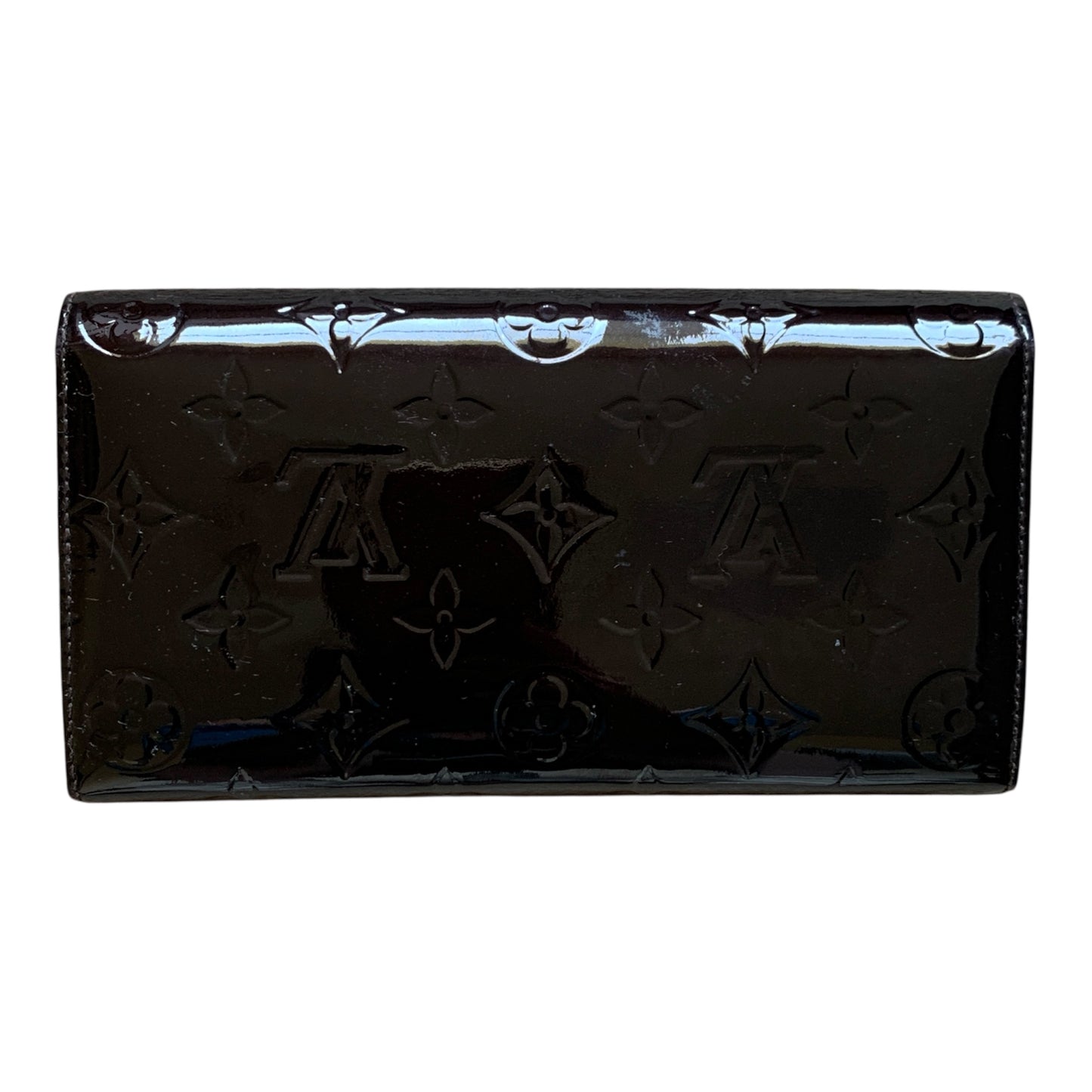 Louis Vuitton vernis long wallet TN1114 Authentic with COA